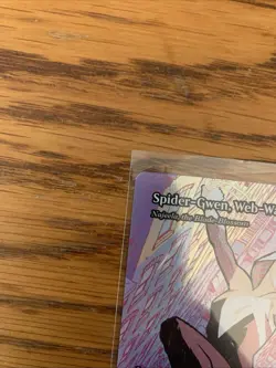 Spider-Gwen, Web-Warrior FOIL-NM/M Spider-Man Magic The Gathering 0024 M - Image 2