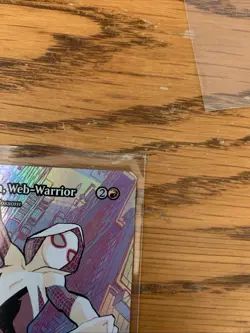 Spider-Gwen, Web-Warrior FOIL-NM/M Spider-Man Magic The Gathering 0024 M - Image 3