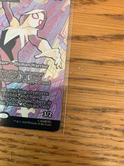 Spider-Gwen, Web-Warrior FOIL-NM/M Spider-Man Magic The Gathering 0024 M - Image 5