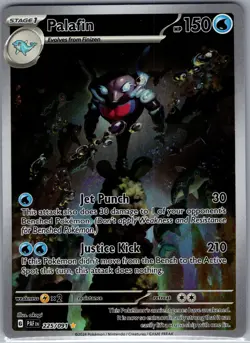 Palafin 225/091 SV: Paldean Fates - Pokemon Card - NM - Image 1