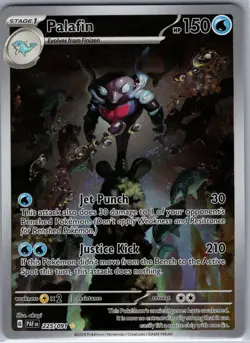 Palafin 225/091 SV: Paldean Fates - Pokemon Card - NM - Image 1