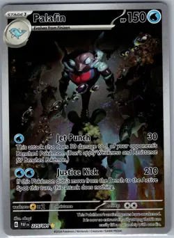 Palafin 225/091 SV: Paldean Fates - Pokemon Card - NM - Image 1