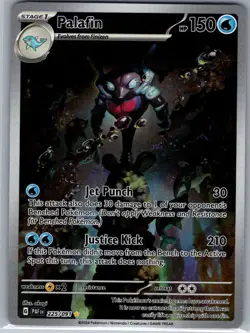 Palafin 225/091 SV: Paldean Fates - Pokemon Card - NM - Image 1