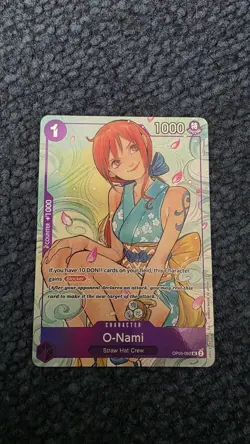 O-Nami (Illustration Box Vol.1) OP05-062 One Piece Promotion Cards Foil - Image 1