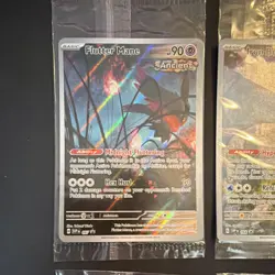 Pokemon TCG SVP Black Star Promo 4 Card Lot Holo Promo Flutter Mane Ogerpon - Image 2
