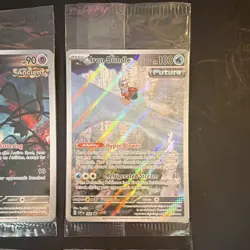 Pokemon TCG SVP Black Star Promo 4 Card Lot Holo Promo Flutter Mane Ogerpon - Image 3