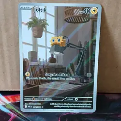Pokemon Joltik TCG Illustration Rare Card 116/086 White Flare LP+ - Image 1