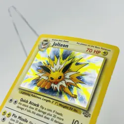 Jolteon - 4/64 - Pokemon Jungle Unlimited Holo Rare Card WOTC LP - Image 3