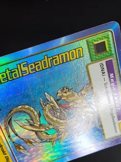 MetalSeadramon Bo-35 Foil 1st Edition Digimon Card Bandai 1999 - Image 2
