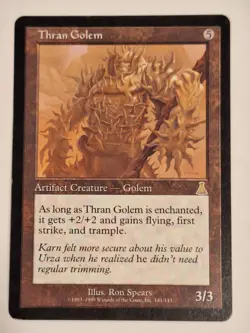 Thran Golem - Urza's Destiny - Magic the Gathering MTG Nice - Image 1