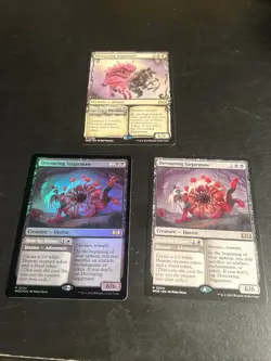 Devouring Sugarmaw Wilds Of Eldraine MTG (x3: 1 Showcase, 1 Foil) - Image 1