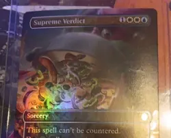 Supreme Verdict (Borderless) Commander: Teenage Mutant Ninja Turtles Foil 0134 - Image 2