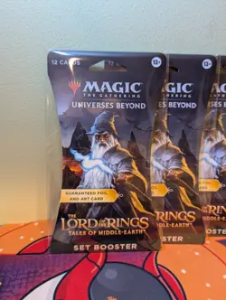 MTG the Lord of the Rings: Tales of Middle-Earth Sleeved Set Booster Pack X8 - Image 2