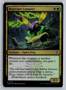 BOGWATER LUMARET 177 SECRETS OF STRIXHAVEN MAGIC: THE GATHERING FOIL NM - Image 1