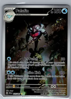 Palafin 225/091 SV: Paldean Fates - Pokemon Card - NM - Image 1
