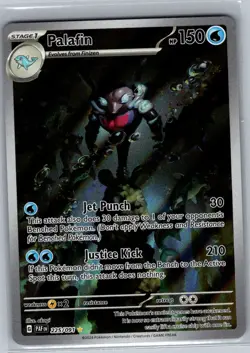 Palafin - 225/091 SV: Paldean Fates - Pokemon Card - NM - Image 1