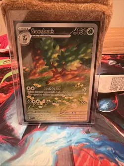 Pokemon Scarlet&Violett White Flare Sawsbuck 092/086 - English - Image 4