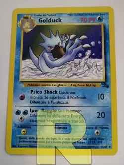 Golduck ® Fossil 35/62 ® Non Comune ® Pokemon ® Italiano ® EX - Image 3