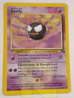 Gastly ® Fossil 33/62 ® Non Comune ® Pokemon ® Italiano ® Poor - Image 1