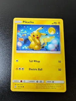 Pikachu 56/236 Common Unified Minds Pokemon Near Mint - Image 1