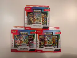 ✅ 3x Pokemon TCG First Partner Illustration Collection Series 2 ✅ SEALED IN HAND - Image 1