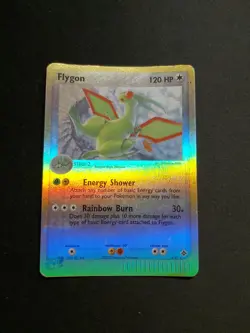 Flygon 4/97 Reverse Holo Rare Set EX Dragon ENG Pokemon - Image 2