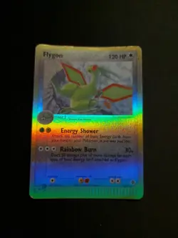 Flygon 4/97 Reverse Holo Rare Set EX Dragon ENG Pokemon - Image 3