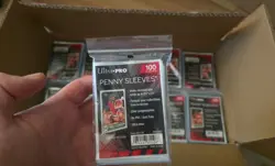 Penny Sleeves Ultra Pro Sleeves Kartenhullen 100 Stuck PSA Pokemon TCG - Image 1