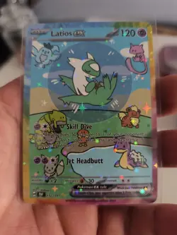 Pokemon CCG Bubble Shiny Latios Ex Custom CCG Karte In Top Zustand Custom Card - Image 1