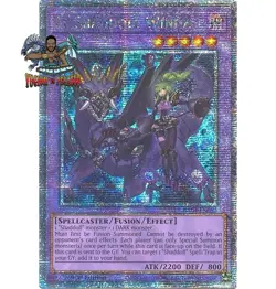 Yugioh! 1x El Shaddoll Winda Alt Art RA04-EN052 Quarter Century Secret Rare NM - Image 1