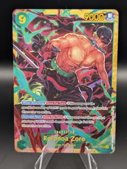 One Piece Wings of the Captain Roronoa Zoro Secret Rare OP06-118 Non-Foil - Image 1