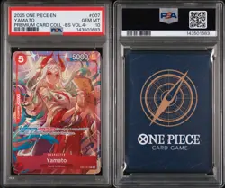 2025 ONE PIECE PREMIUM COLLECTION BEST SELECTION VOL.4 #007 YAMATO PSA 10 240 - Image 1