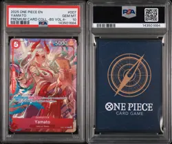 2025 ONE PIECE PREMIUM COLLECTION BEST SELECTION VOL.4 #007 YAMATO PSA 10 241 - Image 1
