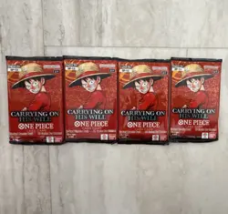 Bandai Namco One Piece OP-13 Carrying On His Will English 4 Packs - Image 1