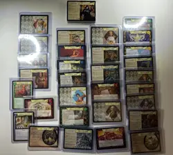 HARRY POTTER TCG COMPLETE SET ADVENTURE AT HOGWARTS 80/80 CARDS LOT NO FOILS - Image 1