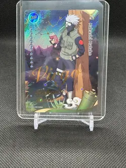 Kakashi Hatake Naruto Kayou Card NRSA01-MR-004L4 English HEAVEN SCROLL Virgo - Image 1