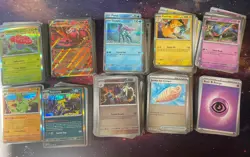 Pokemon Phantasmal Flames Elite Trainer Box OPENED, Including 600+ Bulk Card Lot - Image 2