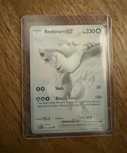 Pokemon Reshiram ex Sv: White Flare Holo 173/086 230 HP Black White Rare - Image 1