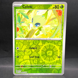 2024 POKEMON STELLAR CROWN CELEBI 004/142 REVERSE HOLO (UNCOMMON) - Image 1