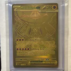 Pokemon Perfect Order Mega Zygarde EX Gold Hyper Rare 124/088 English 2026 - Image 1