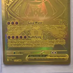 Pokemon Perfect Order Mega Zygarde EX Gold Hyper Rare 124/088 English 2026 - Image 3