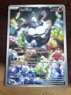 Pokemon TCG Carbink 242/217 Ascended Heroes NM - Image 1