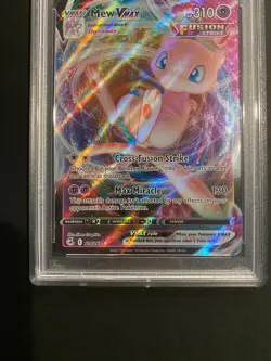 Pokemon Mew VMAX 114/264 Swsh08: Fusion Strike Full Art PSA 10 GEM MINT - Image 3