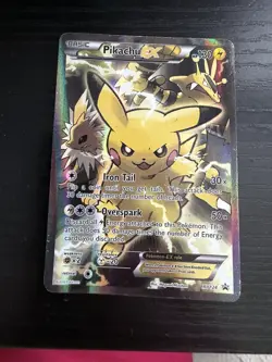 💥 Pokemon Pikachu EX Holo XY124 From XY 💥 (MP) +WITH EXTENDED ART!! - Image 1