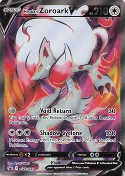 Hisuian Zoroark V - Pokemon Holo Promo Sword & Shield Promo SWSH297 NM - Image 1