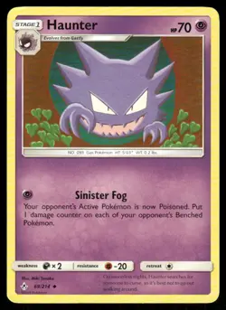 Haunter 69/214 Uncommon Unbroken Bonds Pokemon LP - Image 1