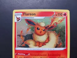 Pokemon - Flareon 026/185 Cosmos Alternate Holo Promo Vivid Voltage - Image 2