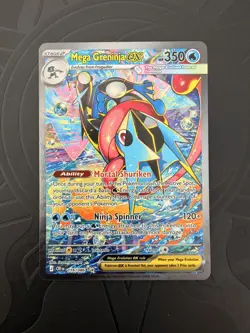 Pokemon - Chaos Rising - Mega Greninja ex 116/086 - Special Illustration Rare - Image 1