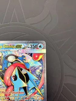 Pokemon - Chaos Rising - Mega Greninja ex 116/086 - Special Illustration Rare - Image 3