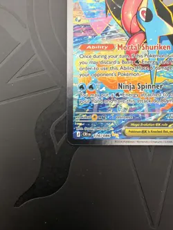 Pokemon - Chaos Rising - Mega Greninja ex 116/086 - Special Illustration Rare - Image 4